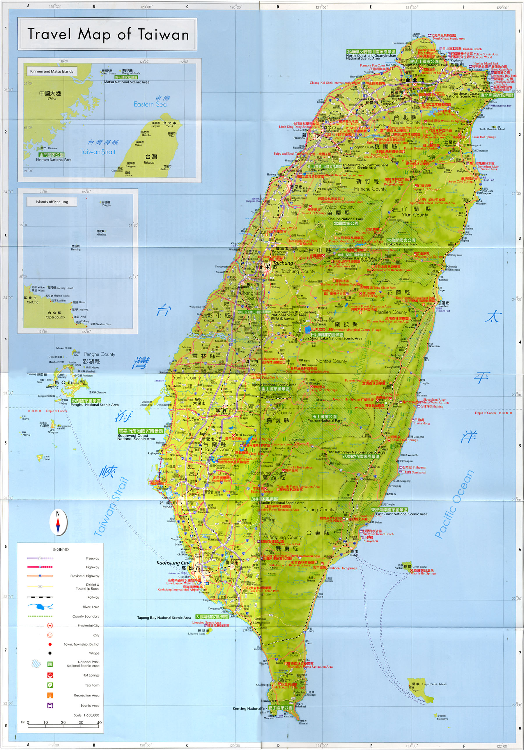 Map Taiwan