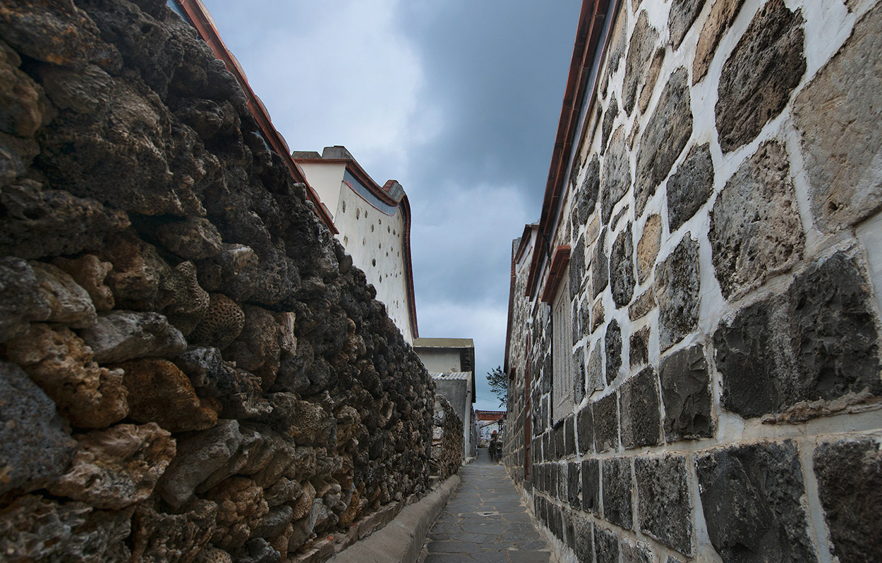 Erkan Historical House is build by Laogu stones and basalt