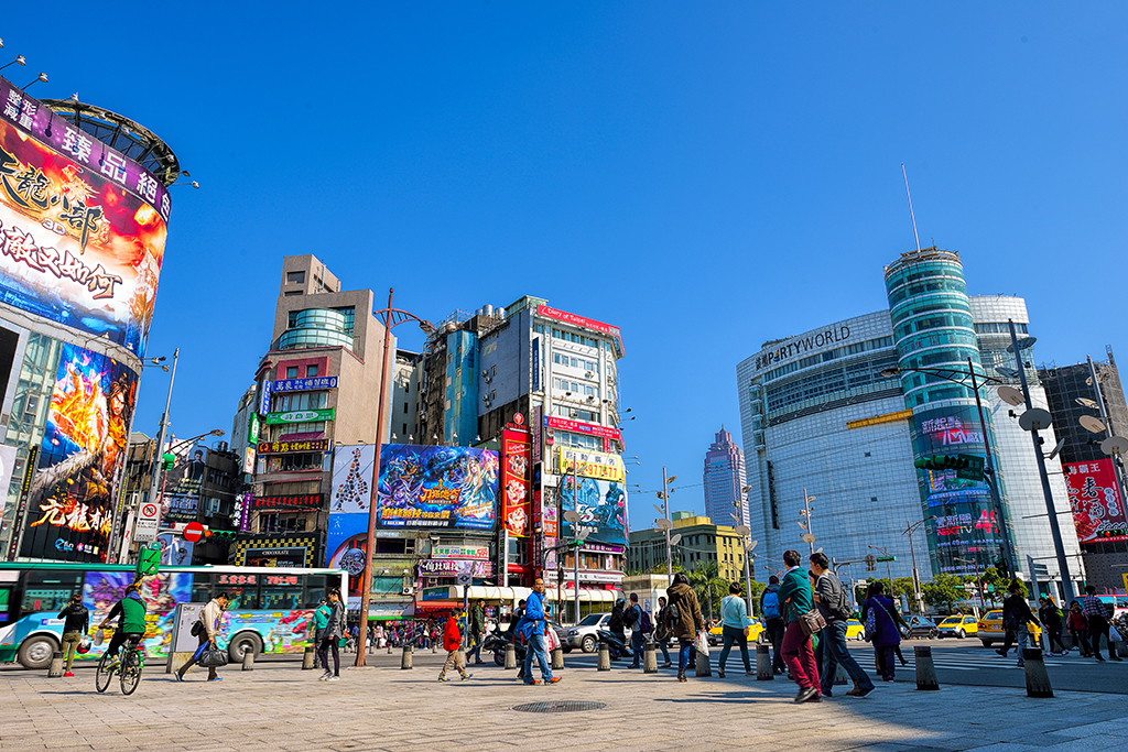 Ximending Shopping Area