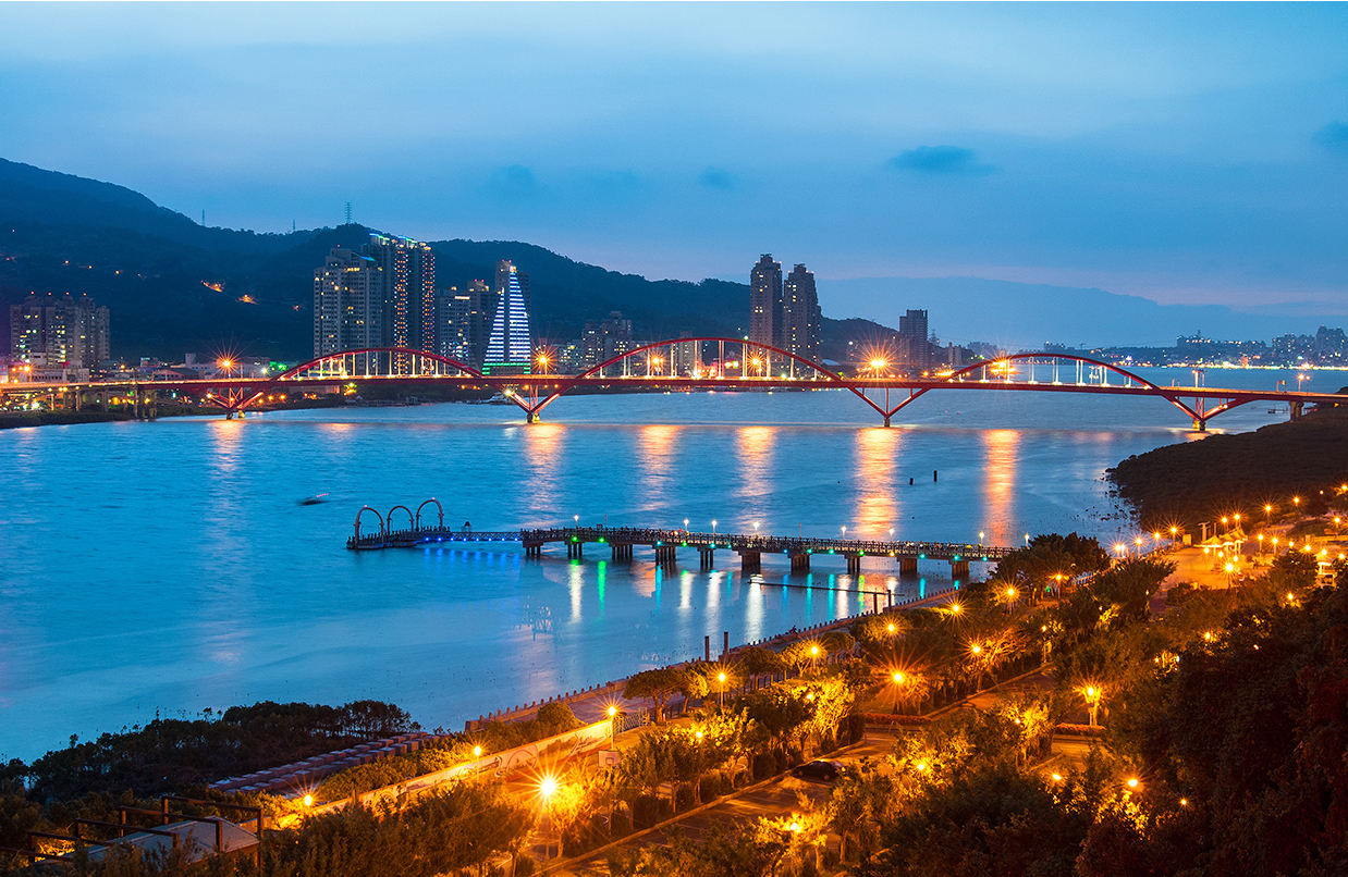 Sunset at Guandu Wharf