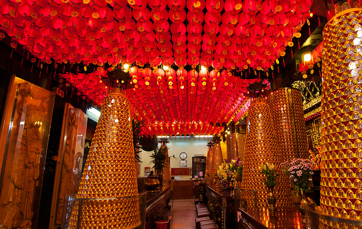 Bishan Temple - interior