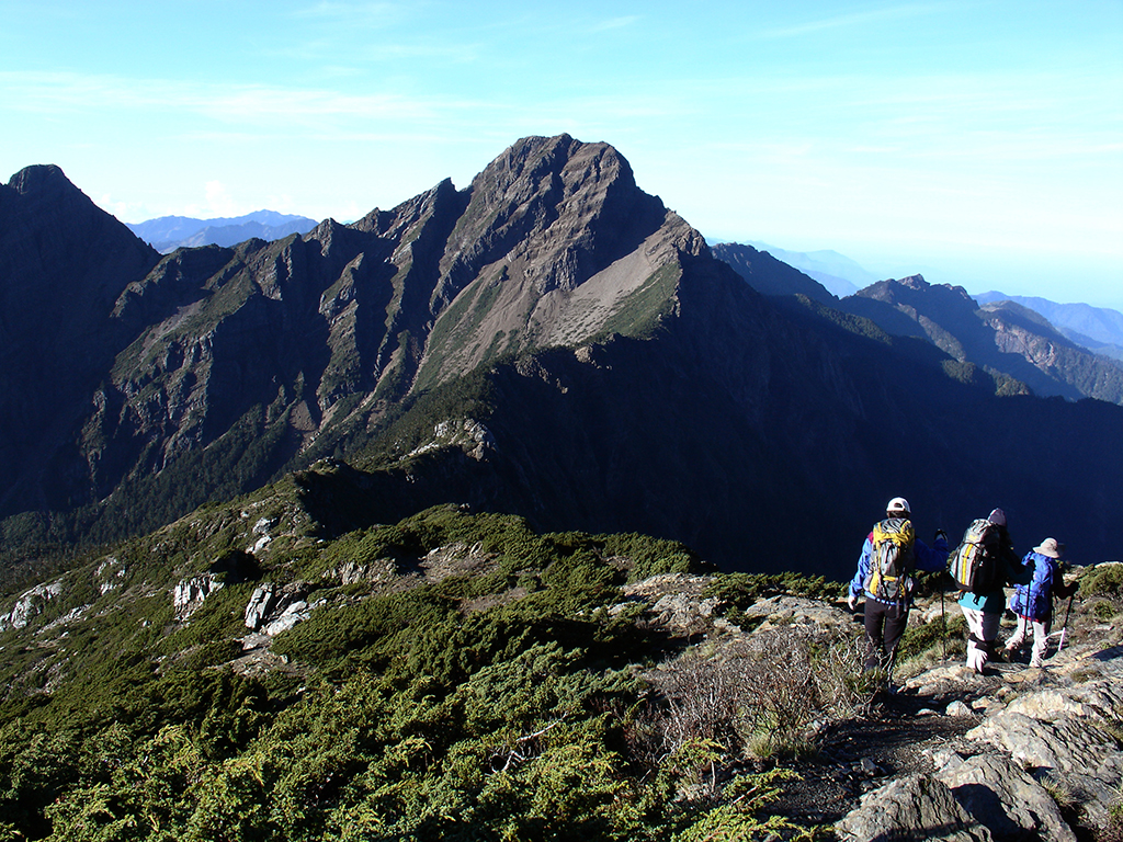 The scenery of Yushan National Park