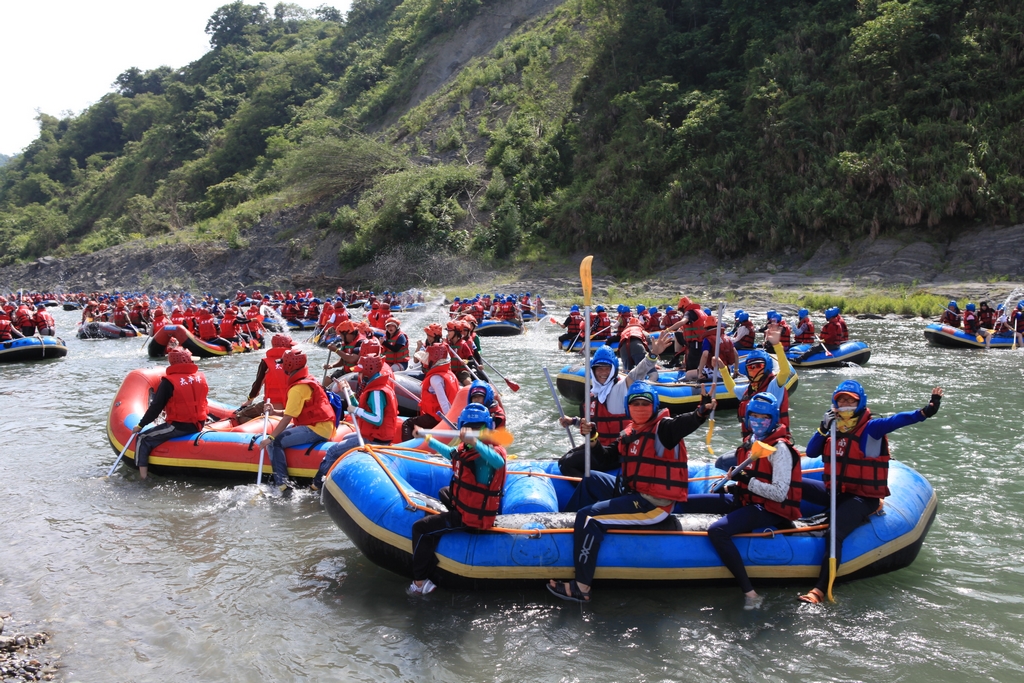 Rafting on the Xiuguluan River