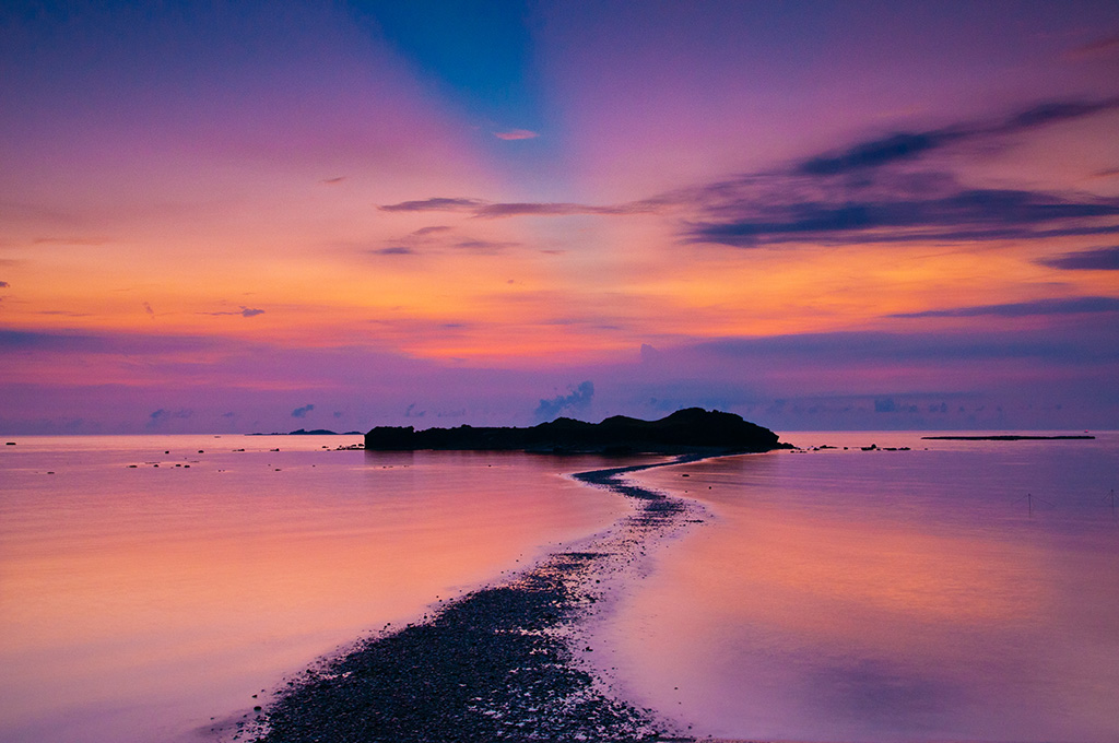 Sunrise at Kueibishan Moses Parted the Sea