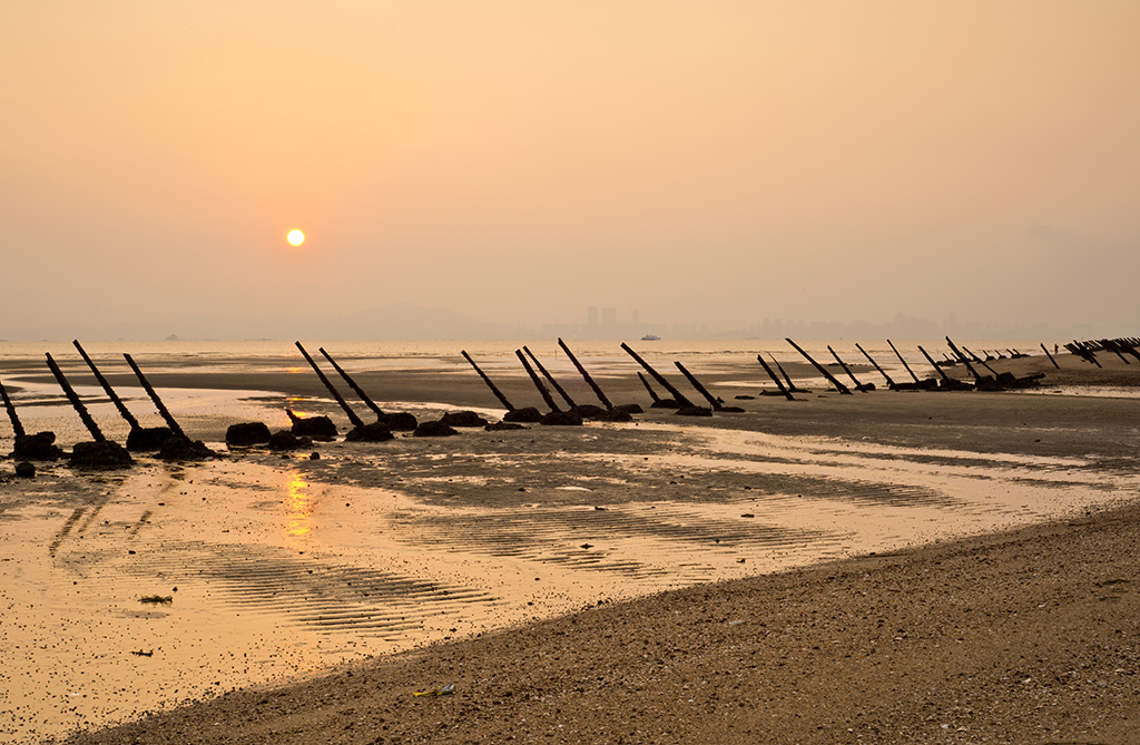 Sunset at Mashan Observation Station