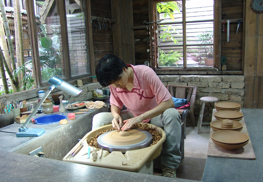 Pottery making