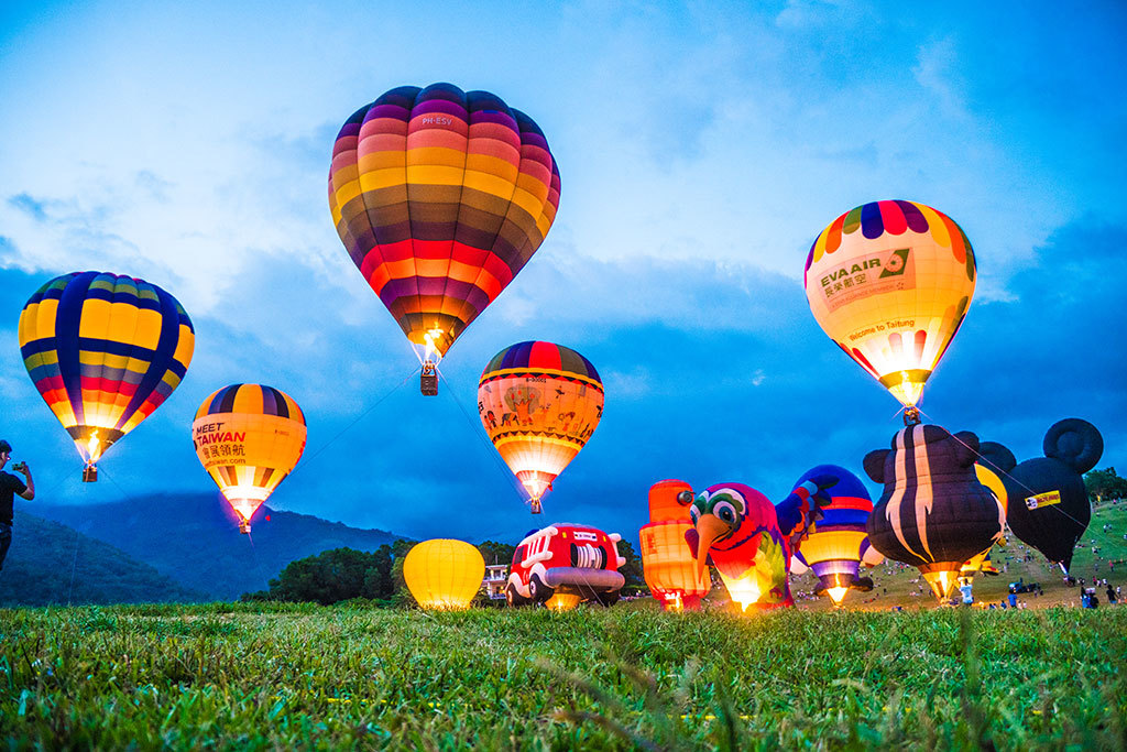 the hot air balloon festival
