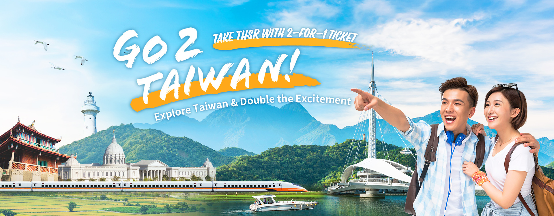 2024 International Tourists Traveling by Taiwan High-Speed Rail: Buy One, Get One Free – New Promotion to Attract Tourists