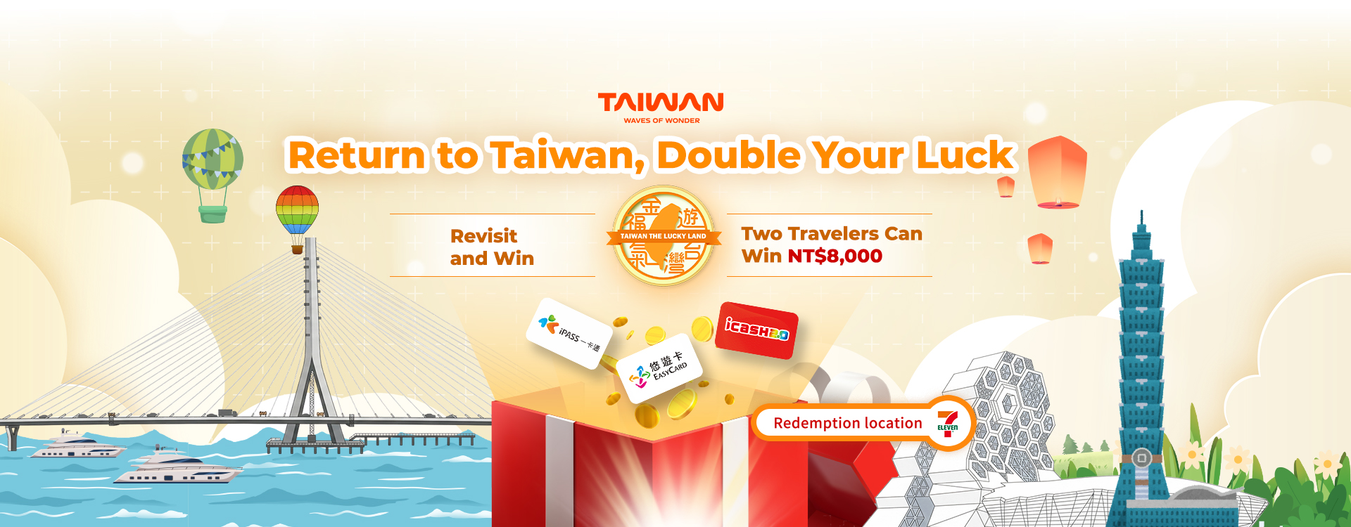 Return to Taiwan, Double Your Luck