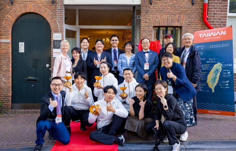 Official opening of the Taiwan Tourism Information Centre in the heart of Amsterdam  New step to promote Taiwan as a travel destination in the Netherlands