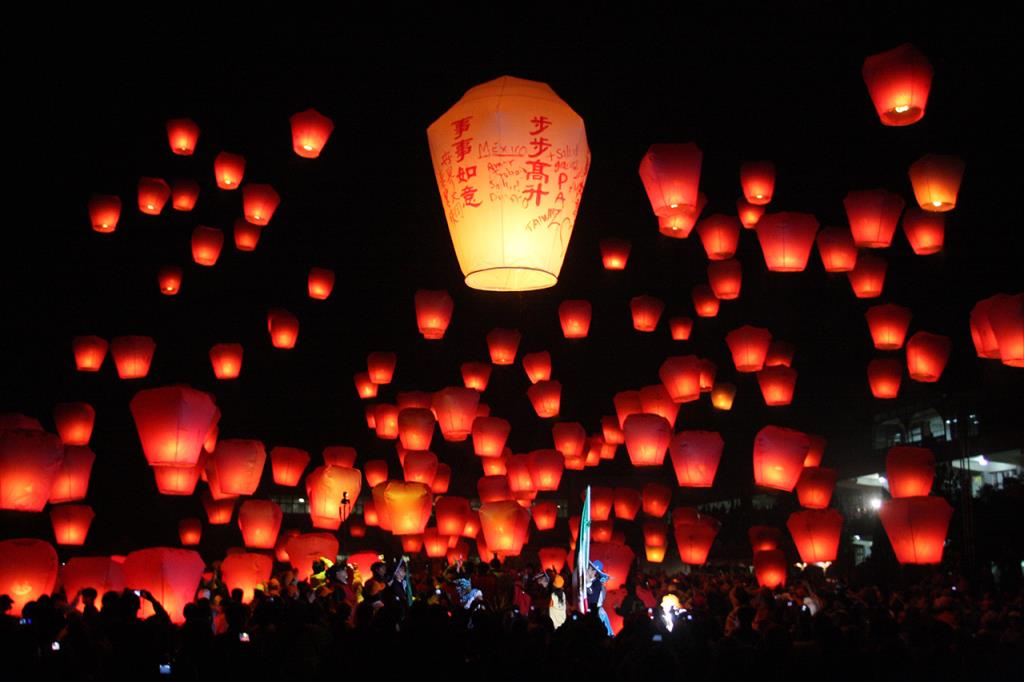 Pingxi Scenic Spot Search, Types Of Lantern Lights In Taiwan