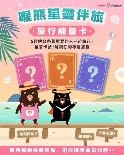 #喔熊星靈伴旅｜5月旅遊能量卡開選.ᐟ.ᐟ不論是家人朋友，還 ...