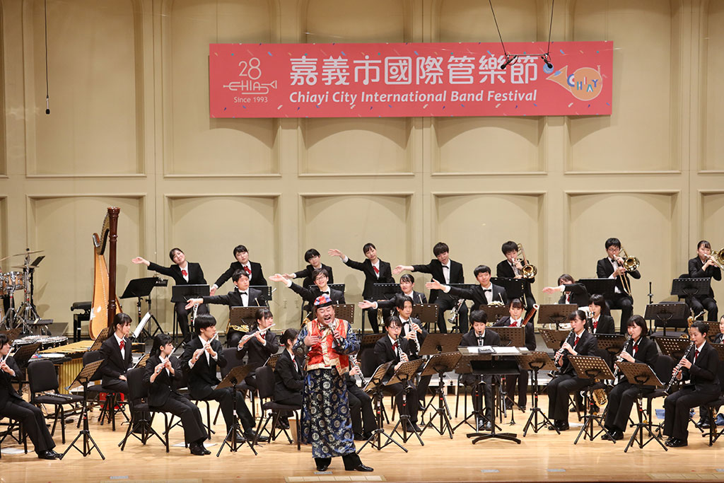 Shizuoka University Wind Orchestra  Year：2019  Source：Chiayi City Government