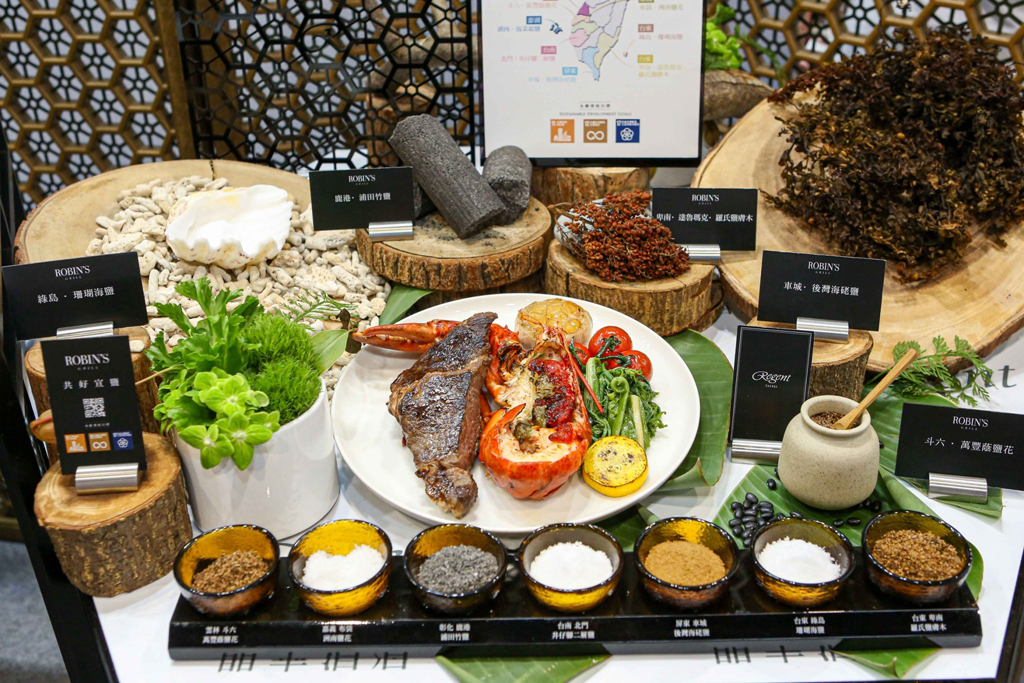 The Taiwan Culinary Exhibition showcases various Taiwanese dishes and inputs  Year：2023  Source：Taiwan Visitors Association