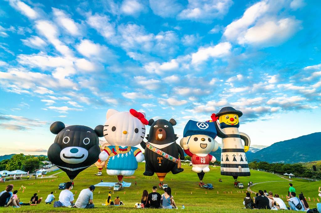 Shape Balloon Display  Year：2021  Source：Taitung County Government
