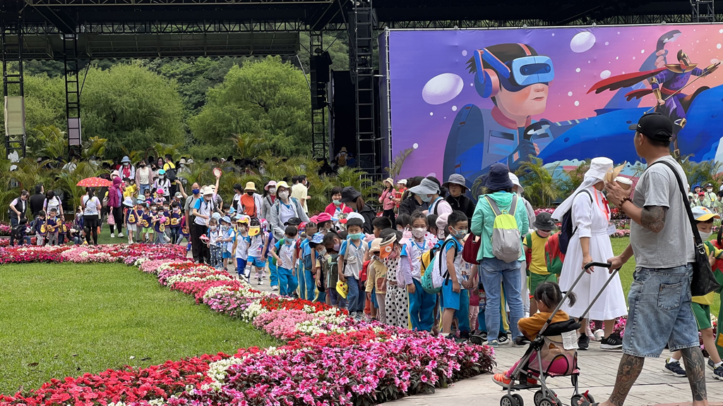 Large crowds enjoying the event  Year：2023  Source：Yilan County Government
