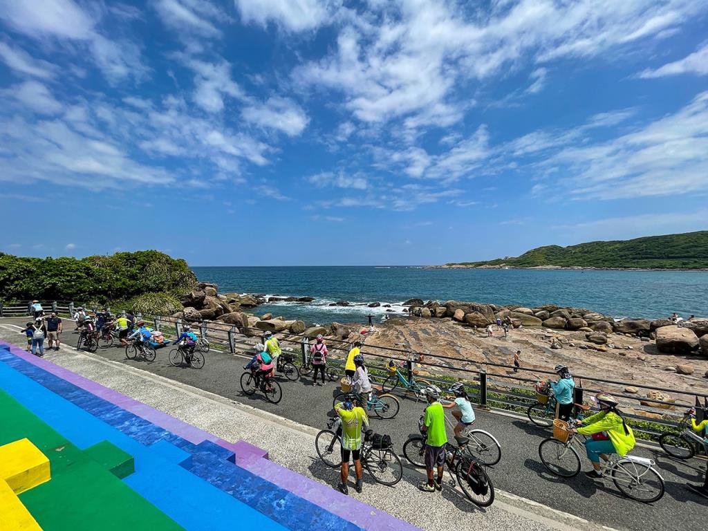 Cycling in the Northeast Coast - Fulian Primary School  Year：2021  Source：Northeast and Yilan Coast National Scenic Area Administration
