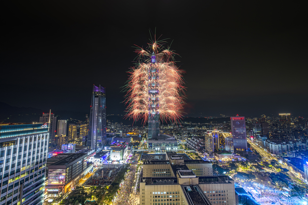 New Year's Eve Celebration  Year：2022  Source：Department of Information and Tourism, Taipei City Government