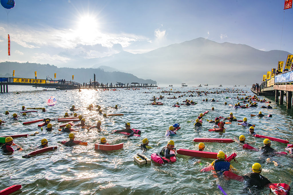 Swimming Scenery  Year：2019  Source：Nantou County Government