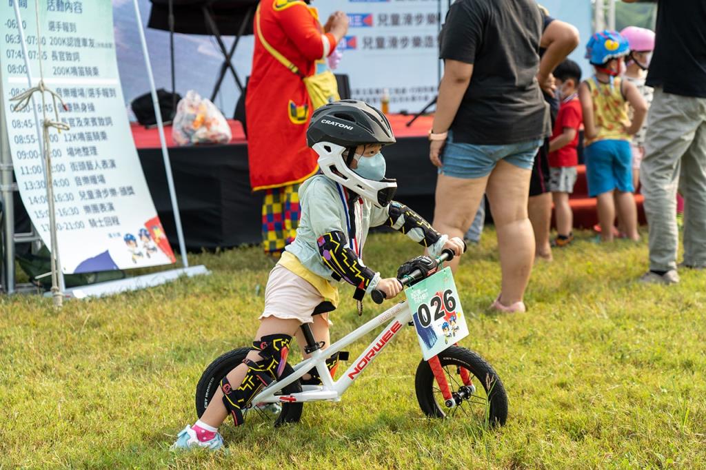Siraya Cycling Activity - Child push bike  Year：2021  Source：Siraya National Scenic Area Administration
