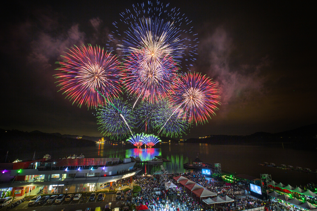 Sun Moon Lake Cycling, Music & Fireworks Festival  Year：2022  Source：Sun Moon Lake National Scenic Area