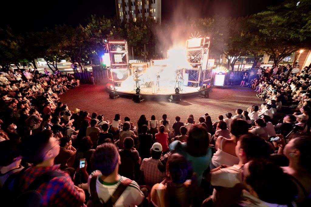 Nuit Blanche Taipei performance at Dazhi  Year：2019  Author：Chen Jiu-Xu  Source：Department of Cultural Affairs, Taipei City Government