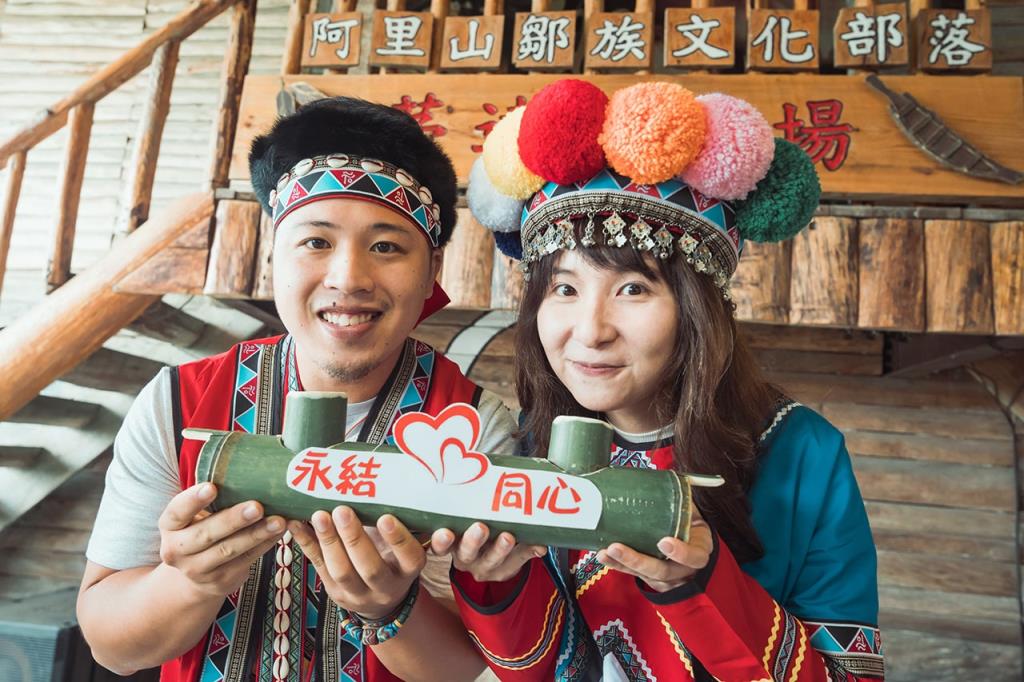Traditional Tsou Wedding  Year：2021  Source：Alishan National Scenic Area Administration
