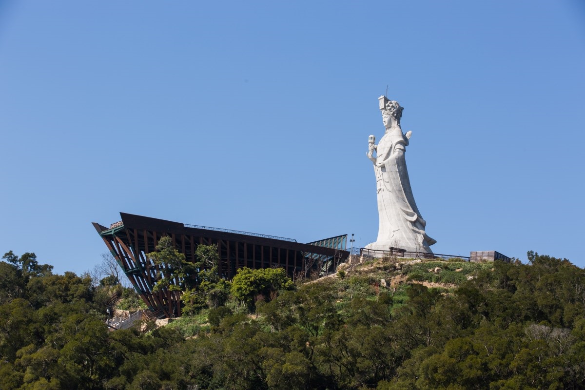Giant Statue of the Goddess Matzu